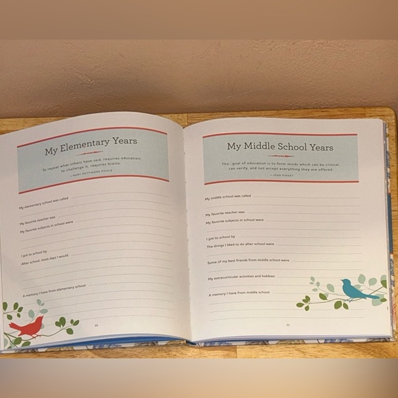 NEW Bluestreak Books Grandfather’s Journal-Memories & Keepsakes For My Children - Picture 4 of 10